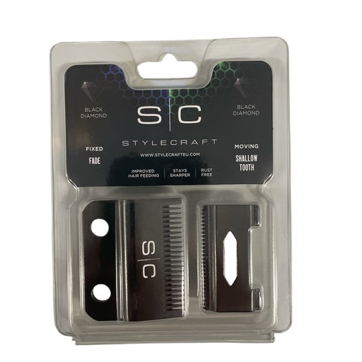 Stylecraft Replacement Blade Fade Shallow Tooth Black Diamond